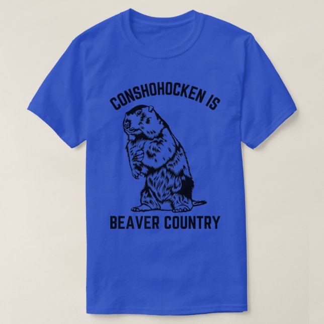 Camiseta Conshohocken es el país castor (Diseño del anverso)