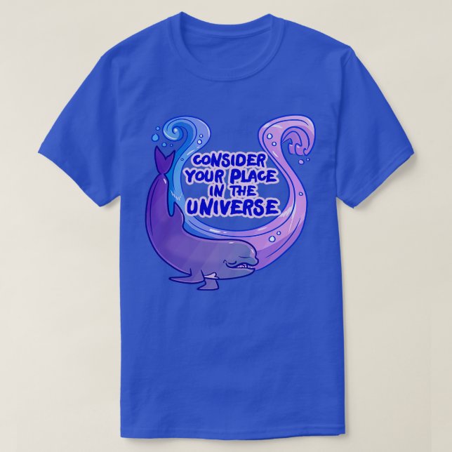 Camiseta Consideración de la existencia (Diseño del anverso)