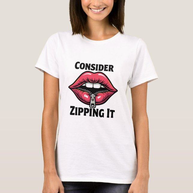 Camiseta Considerar La Posibilidad De Suprimirlo (Anverso)