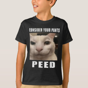 Camiseta Considerar tus pantalones orinar a los hombres de 