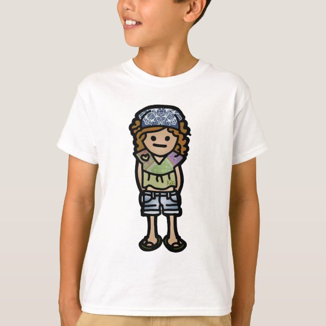 Camiseta ¡consiga afuera! (Anverso)