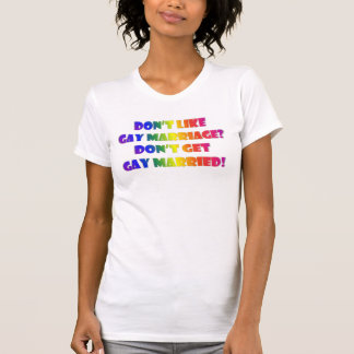 Camiseta Consiga de lujo casada gay