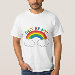 Camiseta ¡CONSIGA DOBLADO! con el arco iris lindo