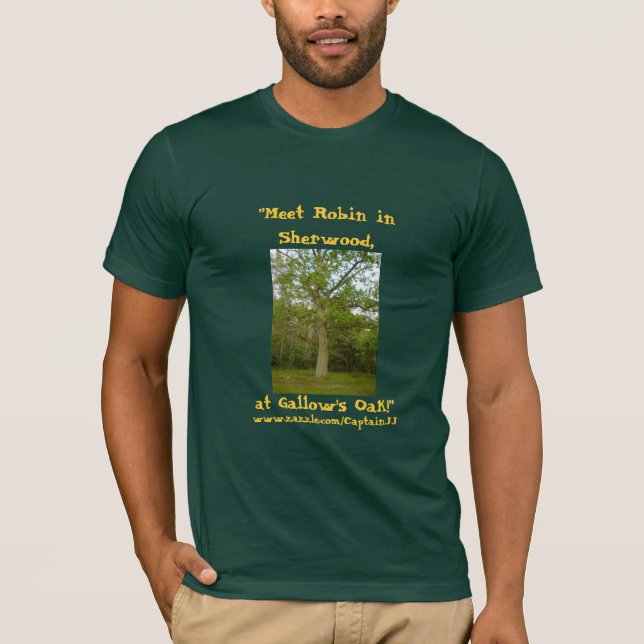 Camiseta ¡Consiga listo para Robin Hood! (Anverso)