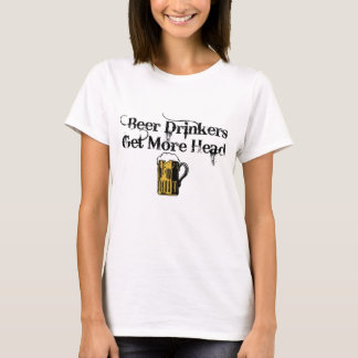 Camiseta ¡Consiga más cabeza!