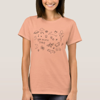 Camiseta Consiga más sueño