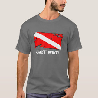 Camiseta ¡CONSIGA MOJADO! - oscuridad
