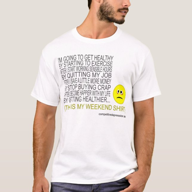 Camiseta Consiga sano (Anverso)