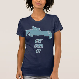 Camiseta Consiga sobre él el caballo