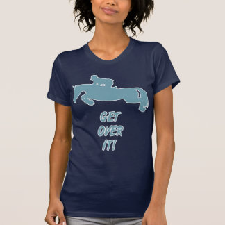 Camiseta Consiga sobre él el caballo