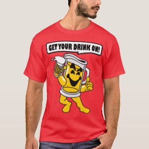 CAMISETA CONSIGA SU BEBIDA ENCENDIDO