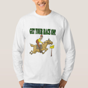 Camiseta Consiga su raza encendido