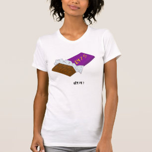 CAMISETA ¿CONSÍGALO? : CHOCOLATE