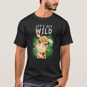 Camiseta Consigamos a los animales salvajes del zoológico S
