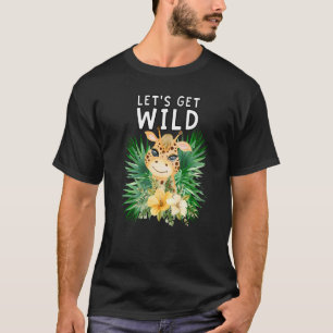 Camiseta Consigamos a los animales salvajes del zoológico S