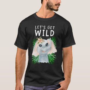 Camiseta Consigamos a los animales salvajes del zoológico S