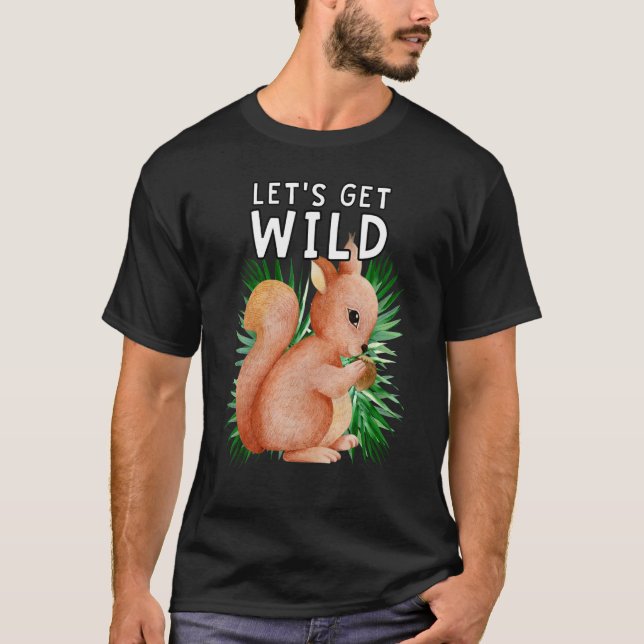 Camiseta Consigamos a los animales salvajes del zoológico S (Anverso)