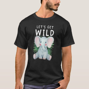 Camiseta Consigamos a los animales salvajes del zoológico S