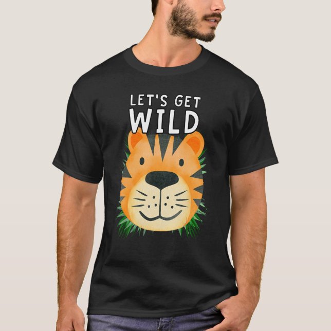 Camiseta Consigamos el Día de los Fiestas Safari de Animale (Anverso)