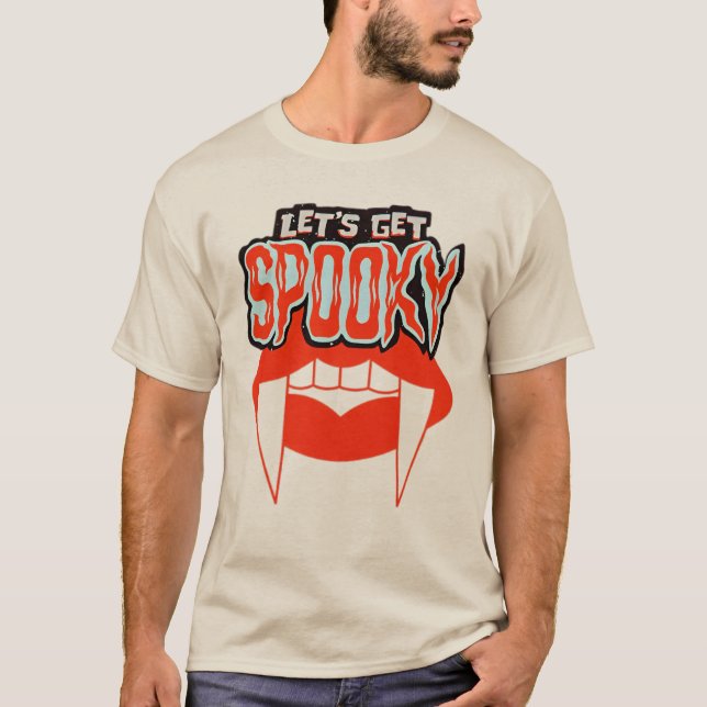 Camiseta Consigamos el diseño de Halloween de fantasmas de  (Anverso)