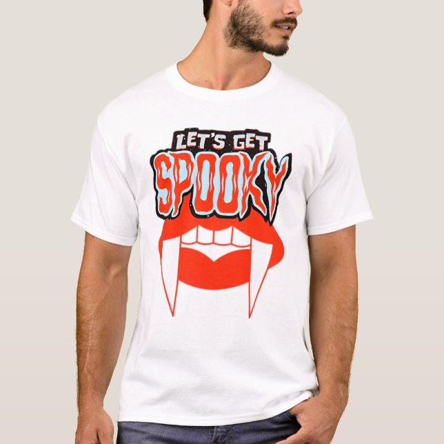 Camiseta Consigamos el diseño de Halloween de fantasmas de  (Anverso)