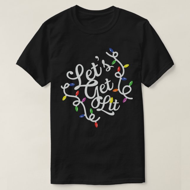 Camiseta Consigamos el diseño de las Luces de Navidades Lum (Diseño del anverso)