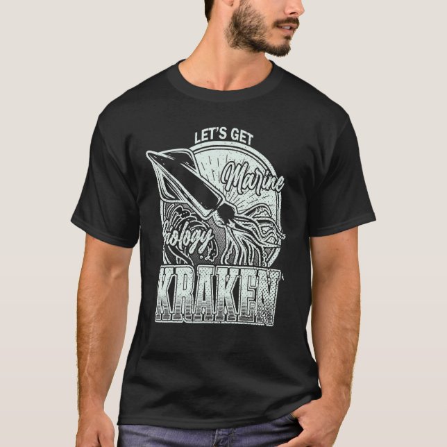 Camiseta Consigamos el Océano marino de Kraken Squid (Anverso)