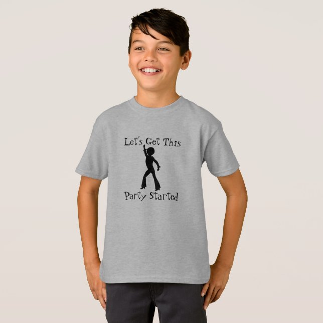 Camiseta Consigamos este fiesta comenzado (Anverso completo)