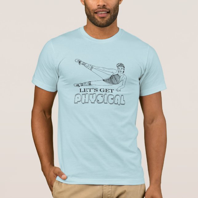 Camiseta Consigamos físicos (Anverso)
