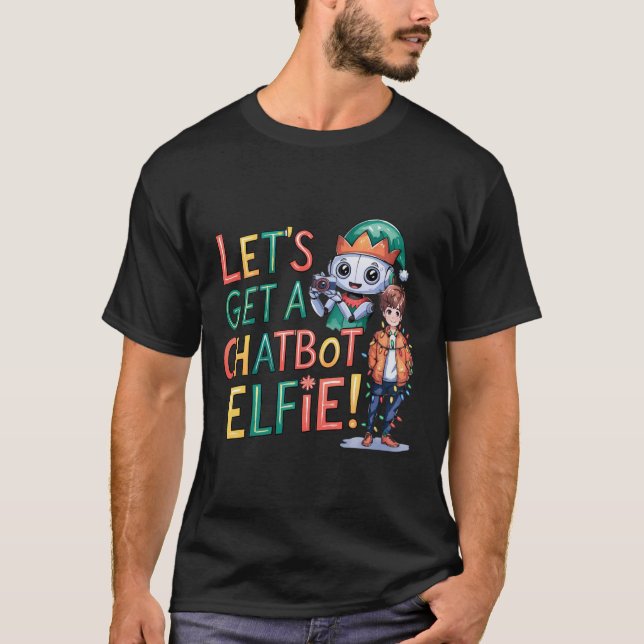 Camiseta 🤖 Consigamos memes de Navidades divertidos en Cha (Anverso)