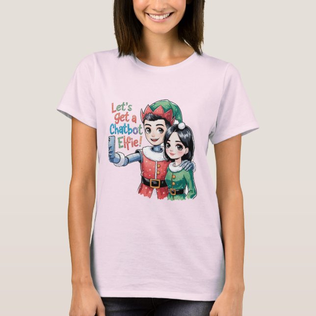 Camiseta 🤖 Consigamos memes de Navidades divertidos en Cha (Anverso)