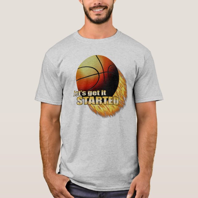 Camiseta Consigámoslo comenzado (Anverso)