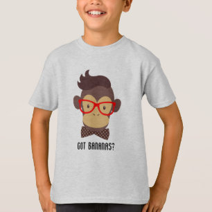 Camiseta Consigue Bananas Graciosas Mono Vete Humor Banana
