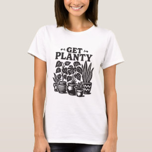 Camiseta Consigue Planty Plantas de Interior Divertido Aman