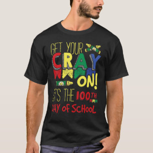 Camiseta Consigue tu canión es el centésimo día de clases