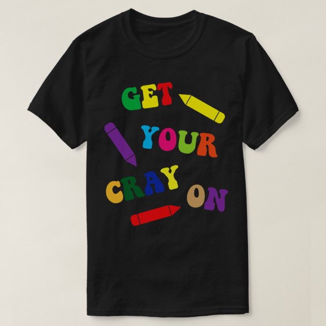 Camiseta Consigue tu Cray (Diseño del anverso)