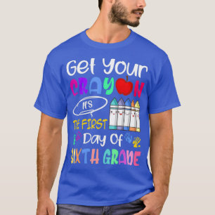 Camiseta Consigue Tu Crayon Es El Primer Día De Sith Grado