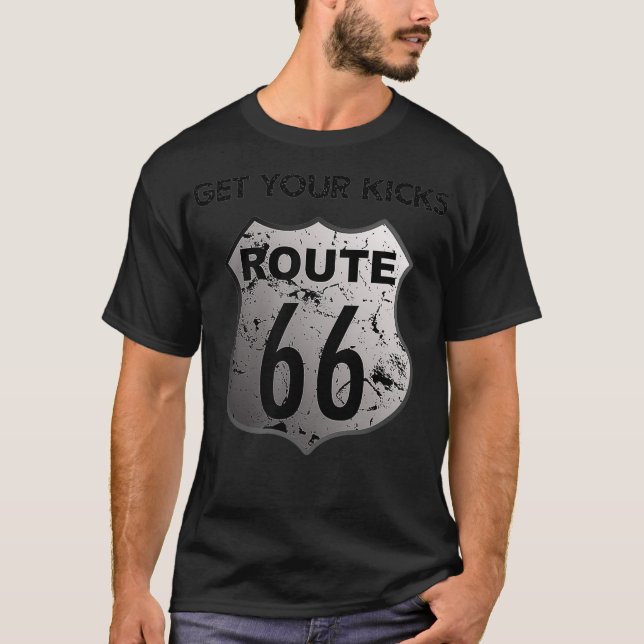 Camiseta Consigue Tus Patadas En La Ruta Más Grande De La H (Anverso)