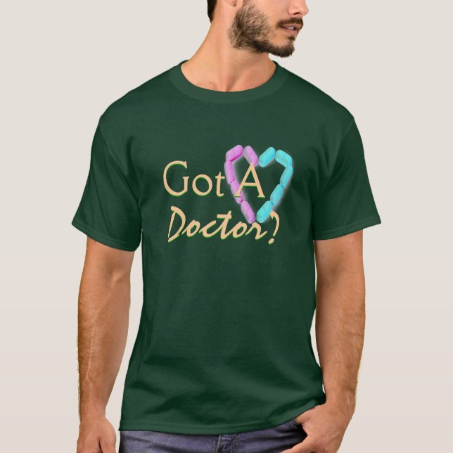 Camiseta Consigue Un Médica En Un Bosque Profundo (Anverso)