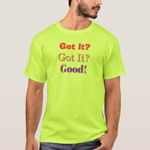 Camiseta Consíguelo, Lo Tengo, Buenos Hombres Seguridad Ver