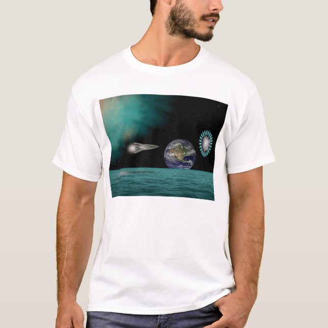 Camiseta ¡Consiguiendo Outa aquí! (Anverso)