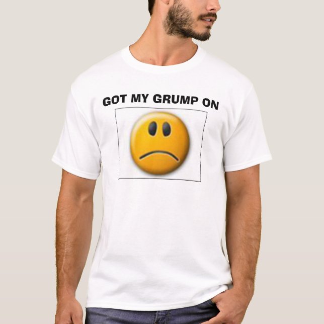 CAMISETA CONSIGUIÓ A MI GRUMP ENCENDIDO (Anverso)