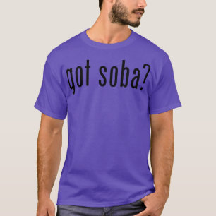 CAMISETA CONSIGUIÓ A SOBA JAPONÉS BUCKWHEAT NOODLES RAMEN