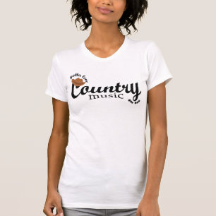 Camiseta consiguió amar música country