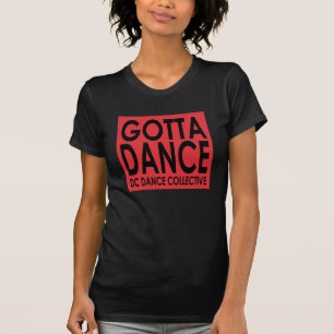 Camiseta Consiguió bailar la manga casquillo