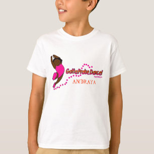Camiseta Consiguió elogiar Danza-marrón (modifique el