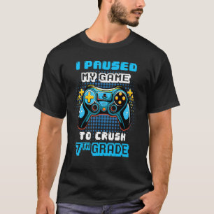 Camiseta Consola De Juego He Pausado Mi Juego Para Aplastar