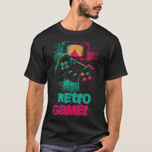 Camiseta Consola de juegos Retro Gamer 90s Video de época i