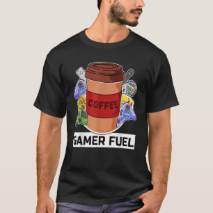 Camiseta Consola de videojuegos de combustible para jugador