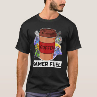 Camiseta Consola de videojuegos de combustible para jugador